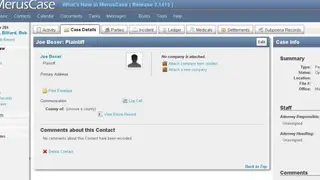 MerusCase screenshot