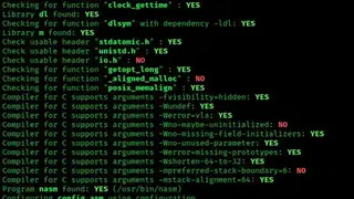 Meson screenshot