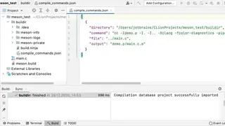 Meson screenshot