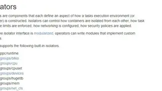 Mesos Containerizer screenshot