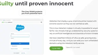 Metacert Internet Security screenshot