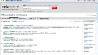 MetaCrawler screenshot