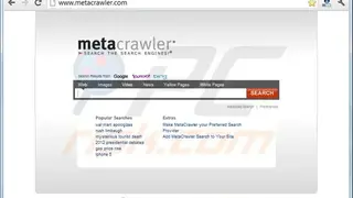 MetaCrawler screenshot