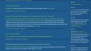 MetaFilter screenshot