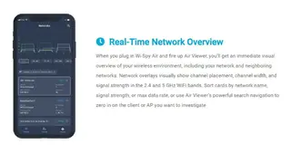 MetaGeek Wi-Spy Air screenshot