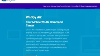 MetaGeek Wi-Spy Air screenshot