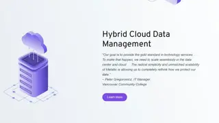 Metallic SaaS Backup & Recovery screenshot