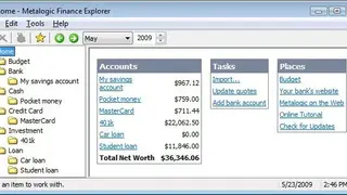 Metalogic Finance Explorer screenshot