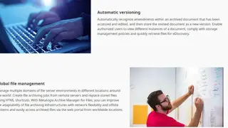 Metalogix Archive Manager screenshot
