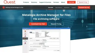 Metalogix Archive Manager screenshot