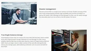 Metalogix Archive Manager screenshot