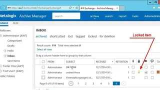 Metalogix Archive Manager screenshot