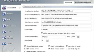 Metalogix Archive Manager for Files screenshot