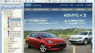 MetaProducts Inquiry screenshot
