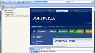 MetaProducts Inquiry screenshot