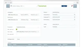 Metasfresh screenshot