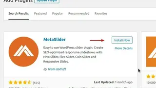 MetaSlider screenshot