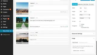 MetaSlider screenshot