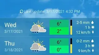 Meteoblue screenshot