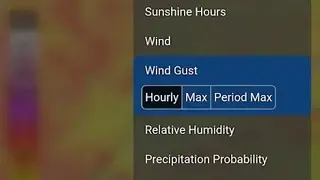 Meteoblue screenshot