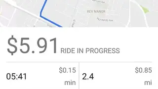 Meter for Uber and Lyft screenshot