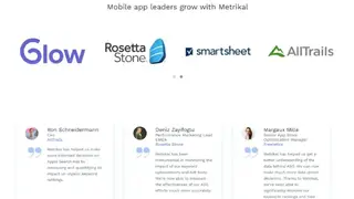 Metrikal screenshot