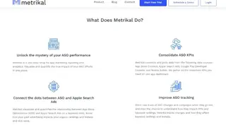 Metrikal screenshot