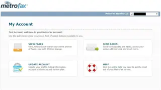 Metrofax screenshot