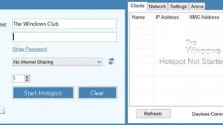 mHotspot screenshot