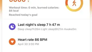 Mi Fit screenshot