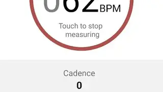 Mi Heart rate screenshot