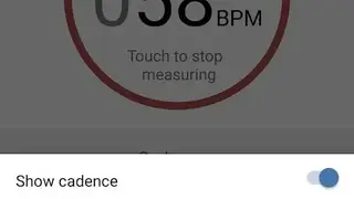 Mi Heart rate screenshot