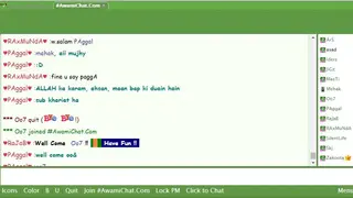Mibbit screenshot