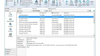 Micro Focus Content Manager screenshot