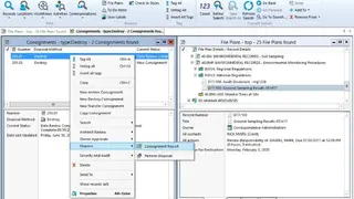 Micro Focus Content Manager screenshot