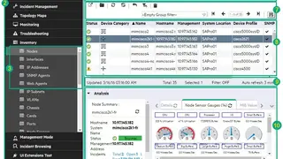 Micro Focus Network Node Manager screenshot