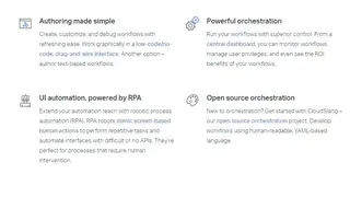 Micro Focus Operations Orchestration screenshot