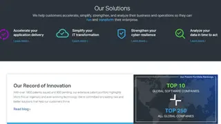 Micro Focus Universal Discovery and Universal CMDB screenshot
