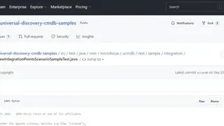 Micro Focus Universal Discovery and Universal CMDB screenshot