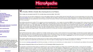 MicroApache screenshot