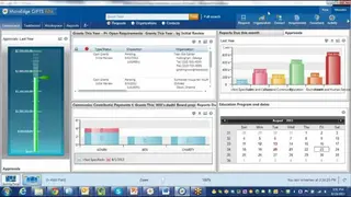 MicroEdge GIFTS screenshot