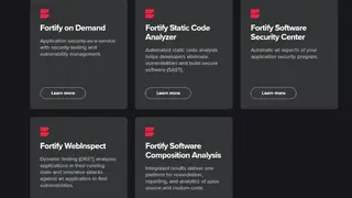 Microfocus Application Security screenshot