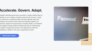 MicroFocus Identity and Access Management screenshot