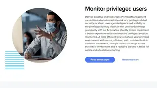 MicroFocus Identity and Access Management screenshot