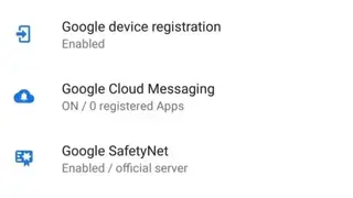 microG screenshot