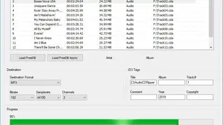 Microncode Audio CD Ripper screenshot