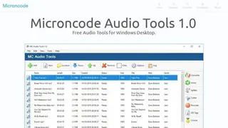 Microncode Audio Tools screenshot