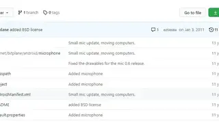 Microphone screenshot