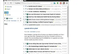Microreader screenshot