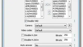 MicroSIP screenshot